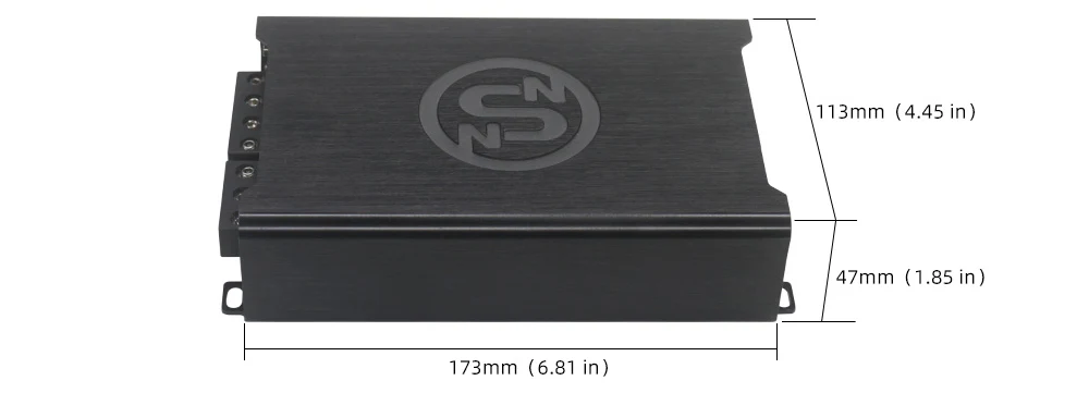 Digital Full-Range Car Amplifier-High Power Audio Boost for Clear Bass Mids